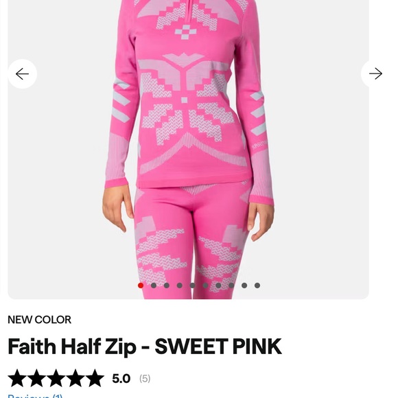 Kari Traa Women's Long Sleeve Top - Sweet Pink - Picture 2 of 7